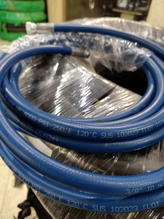 شیلنگ کارواشی پرفشار (4000 psi) 3/8" سایز 10 اروپائی ساخت سل ترکیه
