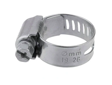 بست فلزی نازوتک سایز 25-42 معادل 3/4-1" مناسب رادیاتور پژو 405 بسته 50 عددی