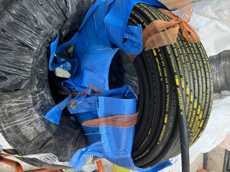 شیلنگ کارواشی و هیدرولیک 5/16" دو لاسیم 350 بار